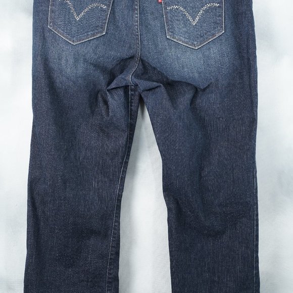 Levis Strauss 512 Bootcut Men's Vintage Denim Jeans Pants Trousers | Size 35x32 - Picture 8 of 13